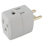 Commercial electric 15-Amp triplex outlet converter